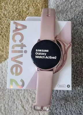 Samsung Galaxy Watch Active2 40mm Rose Gold (Wi-Fi) SPARES REPAIRS • £20