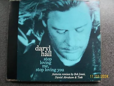 Daryl Hall Stop Loving Me Stop Loving You CD Single Ex Daryl Hall & John Oates • £1.55