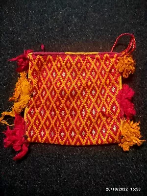 Vintage Indian Antique Banjara Handmade Ethnic Rabari Kutchi Embroidery Pouch 50 • $38