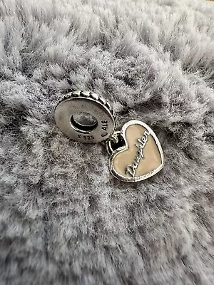 Pandora Daughter Heart Dangle Charm Bead 792072EN40 • £17