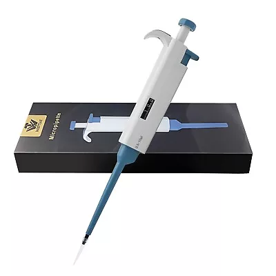 Micropipette High-Accurate Adjustable Variable Volume Single-Channel Pipette • $18.99