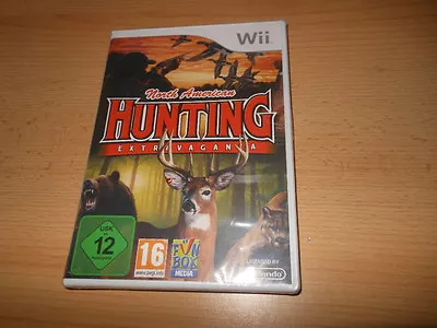 NORTH AMERICAN HUNTING EXTRAVAGANZA Nintendo Wii PAL NEW SEALED • $100.44