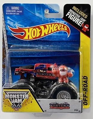 Hot Wheels Monster Jam Truck WESTERN RENEGADE 1:64 2014 RARE #66 + MJ Figure • $8.46