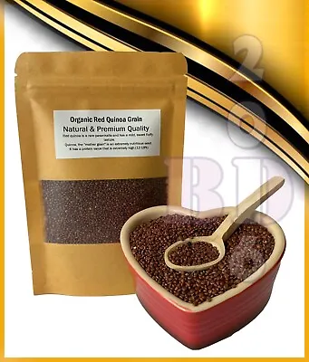 £3.99 • Buy Red Quinoa Seeds_Organic Grain_Sweet Fluffy Texture_Mother Grain_Rare Pasankalla