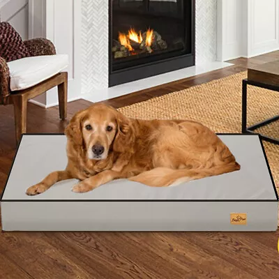 3XL XL Large Soft Smooth Dog Bed Kennel Pad Dog Bed Washable Anti-Slip Crate Mat • $65.93