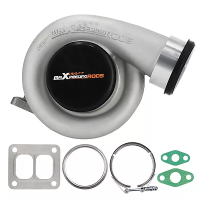 GT45  T4 Turbo T04Z TO4Z T04R Com A/R 0.66 A/R 1.05 Oil Cooled  V-Band 600+HP • $283.47