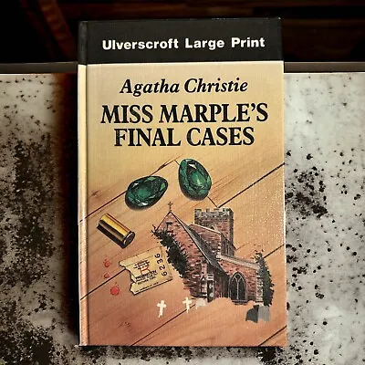 Miss Marple's Final Cases And Others Christie Agatha Ulverscroft Large Print • £7.95