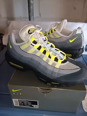 Size 10 - Nike Air Max 95 OG 2020 Neon • $169