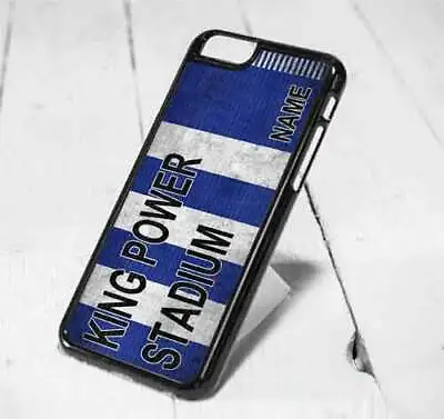 Leicester Personalised Phone Case - Bar Scarf Style - Hard Plastic Case • £7.95