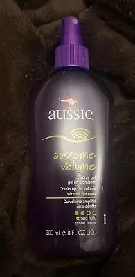 Aussie Aussome Volume Spray Gel Strong Hold 6.8 Oz  ORIGINAL FORMULA • $20.99