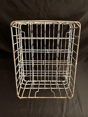 Vintage Dairy Galvanized Metal 20 Slot Milk Bottles Carrier Guernsey Dairy Co • $74.95