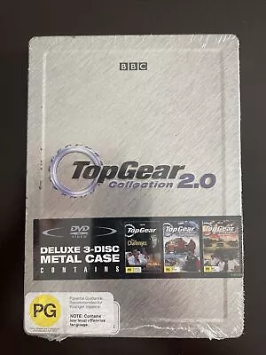 TopGear ~Top Gear Collection 2.0 In Metal Case ~ Brand New Sealed DVD ~ R4 (AUS) • $15