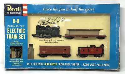 Vintage Revell HO Scale Electric Train Set #T7101 Union Pacific 2995 UNTESTED • $59.95