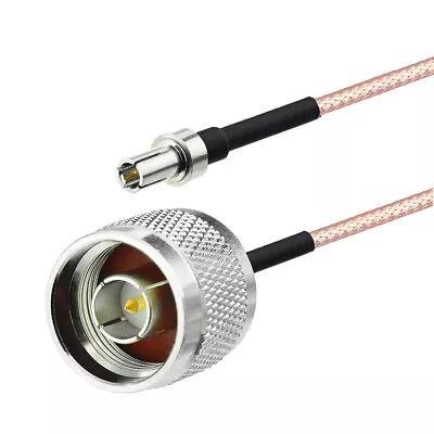 N Male To TS9 Male 2M 4G LTE Antenna Extension Cable RG316 Pigtail For Ham Radio • £8.36