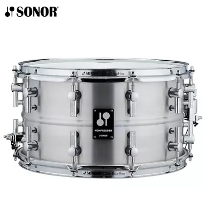 Sonor KOMPRESSOR 14  X 8  Polished Aluminum Snare Drum KS-1408-SDA • $639