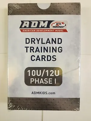 New Adm Usa Hockey Dryland Training Cards Phase I 10u / 12u Youth Learning Play • $10.88