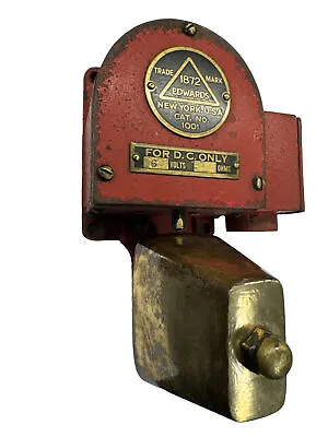 Vintage Extremely RARE! Fire Alarm Bell Edwards 1872 6v Dc CAT 1001 Retro • $225