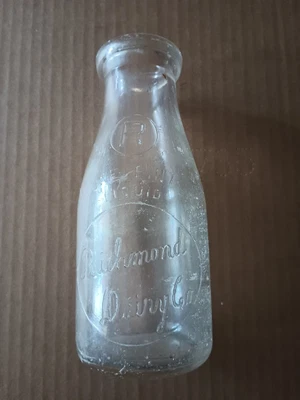 $15 • Buy Richmond Dairy Milk Bottle 1 Pint Richmond VA
