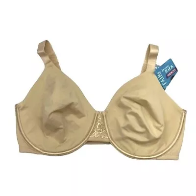 NEW W Tags Womens 38C Vanity Fair Radiant Collection Minimizer Bra Women's Neutr • $18