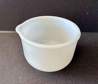 Vintage Milk Glass Glasbake No 9 Made For Sunbeam Spouted Mixing Bowl • $11