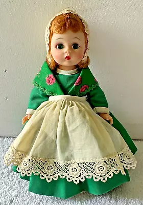 Vintage 1965 Madame Alexander Friends From Foreign Lands Irish Doll 7.5  #778 • $30