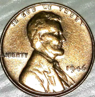 Winter Sale-united States--1946  P  Wheatback Copper Penny---km#a132 • $1.63