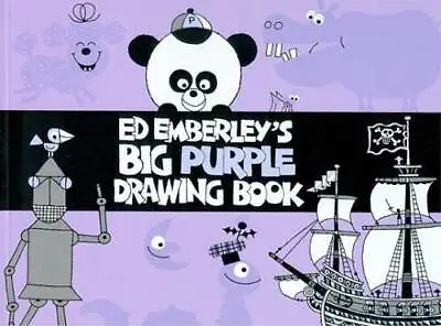 Ed Emberleys Big Purple Drawing Book - Paperback - ACCEPTABLE • $4.48