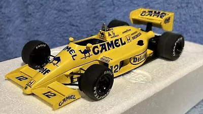 Ayrton Senna #12 Lotus Honda 99T 1:20 Tamiya Built Model F1 1:18 Camel • £70