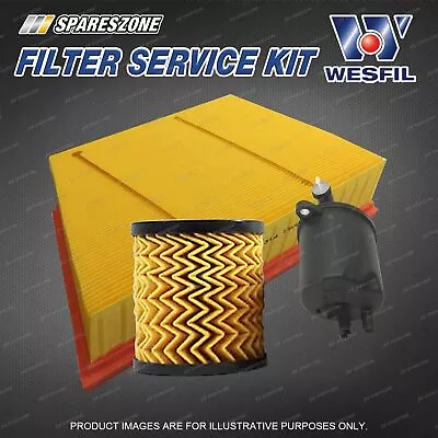Oil Air Fuel Filter Kit For Landrover Discovery Sport LC RangeRover Evoque L538 • $83.99