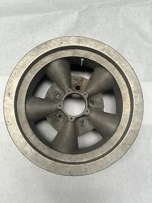 ET Vintage Torque Thrust Style Mag Wheel 14x6 Single Spare Chevy GM J19190 • $79.99