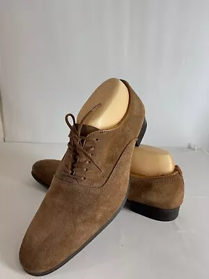 $29.99 • Buy Zara Oxford Shoes In Suede Light Brown Size 7.5
