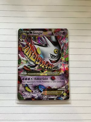 M Gengar EX XY166 Shiny Ultra Rare XY Black Star Promo Pokemon Card NM/M • $40