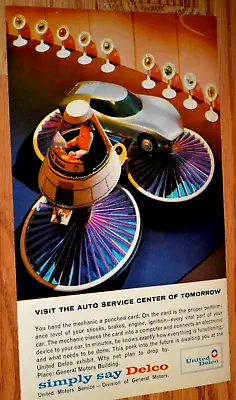 $7.99 • Buy ★★1967 United Delco Gm Corvette Proto-type Original Vintage Advertisement Ad-67