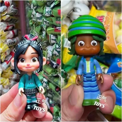 Wreck-It Ralph Vanellope Von Schweetz Mini Cartoon Figure Ornament Gift • $12.69