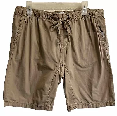 Abound Shorts Mens Large Tan Drawstring Waist Pockets 100% Cotton NWOT • $18