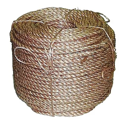 Manila Rope 600 Ft Yarn 1/2 In Dia 3 Strands ORS Nasco ANCHOR BRAND • $102.74