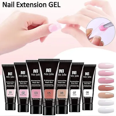 UV Poly Gel Nail Kit Nail Extension Builder Gel Nail Art Gel Polish Gel Nail Kit • $12.49