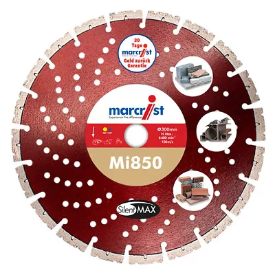 Marcrist Universal Diamond Blade Disc Extreme Fast Cut Long Life All Sizes • £122.52