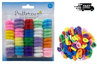 £1.75 • Buy Mini Ponytail Ties | Band Scrunchies | Hair Bobble | Candy Styling Elastic.