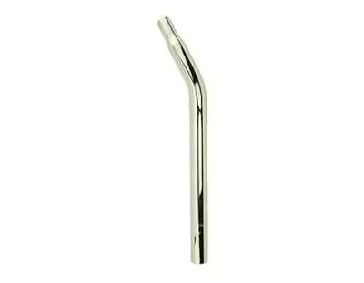 Chrome 27.2mm Steel Seatpost Layback Mtb Bmx Fixie Cruiser Road Bike 7/8 Saddle • $20.99