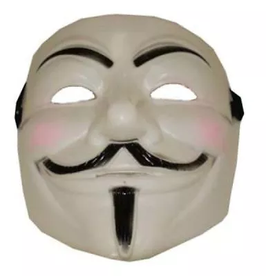 V For Vendetta Mask Costume Party Fancy Dress Horror Halloween Novelty Toy Gag • £8.67