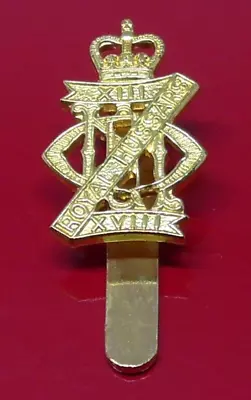 13th 18th Royal Hussars Modern SMALL Metal Cap Badge AMMO UK • £4.99