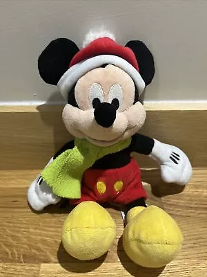 Disney Store Christmas Mickey Mouse Teddy • £4