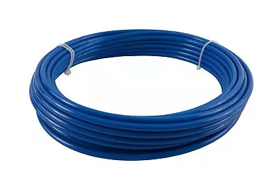 Air Line 3/8  OD X 50' Blue SAE J844 Nylon Air Brake Tubing DOT Approved • $29.99