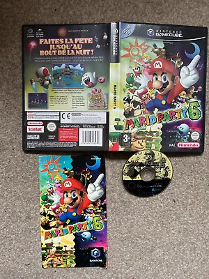 Nintendo Gamecube Game - Mario Party 6 Game - Pal - Tested And Working • £64.95