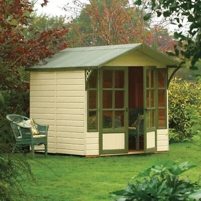 Garden Summerhouse 7 X 7ft Eaton Office Studio Retreat Rowlinsons • £1195.36