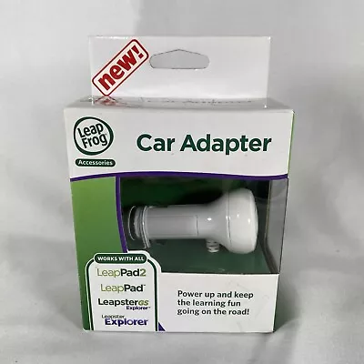 LeapFrog Car Adapter LeapPad LeapPad2 LeapsterGS Explorer Charger Cable 6ft Cord • $16.81