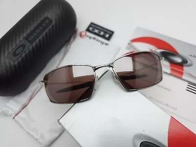 Oakley Square Whisker Alinghi Polished Chrome/Lens VR28 Black Iridium Polarized  • £170.71