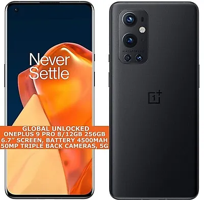 ONEPLUS 9 PRO 8/12gb 256gb Octa-Core 6.7  Fingerprint Id Android 11 5G LTE NFC • $826.21