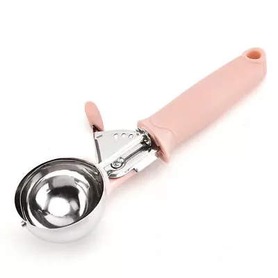 Stainless Steel Ice Cream Scoop Cookie Dough Mash Muffin Melon Spoon AU • $13.28